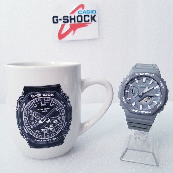 Casio G-Shock set of 4 iconic model custom 12oz ceramic coffee cup Pay 3 get 4 - Picture 6 of 10
